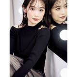 チュールドッキング2WAYニットワンピース | MERCURYDUO | 詳細画像4 