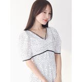 レースデコルテドットワンピース | MERCURYDUO | 詳細画像3 