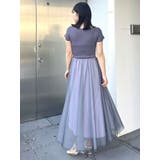 チュールドッキングビスチェニットワンピース | MERCURYDUO | 詳細画像19