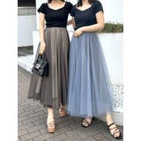 チュールドッキングビスチェニットワンピース | MERCURYDUO | 詳細画像25