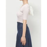 2WAY異素材BIGリボンニット | MERCURYDUO | 詳細画像22 