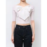 2WAY異素材BIGリボンニット | MERCURYDUO | 詳細画像28 