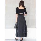 ナローストラップバックスリットリブニット | MERCURYDUO | 詳細画像7 