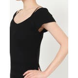 バイカラーシースルーヘムニットワンピース | MERCURYDUO | 詳細画像23