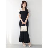 ショルダーリボンニットワンピース | MERCURYDUO | 詳細画像3 