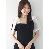 ショルダーリボンニットワンピース | MERCURYDUO | 詳細画像6 