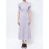 2WAYオーガンジードッキングラッフルニットワンピース | MERCURYDUO | 詳細画像19 