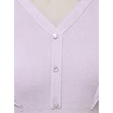 2WAYオーガンジードッキングラッフルニットワンピース | MERCURYDUO | 詳細画像29 