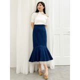 ショルダーパールチェーンニット | MERCURYDUO | 詳細画像17 