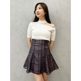 ショルダーパールチェーンニット | MERCURYDUO | 詳細画像4 