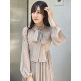 花柄プリーツティアードワンピース | MERCURYDUO | 詳細画像23