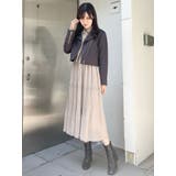 花柄プリーツティアードワンピース | MERCURYDUO | 詳細画像24