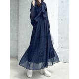 花柄プリーツティアードワンピース | MERCURYDUO | 詳細画像38