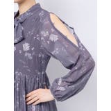 花柄プリーツティアードワンピース | MERCURYDUO | 詳細画像50