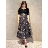 ボレロレイヤード風ニットドッキングワンピース | MERCURYDUO | 詳細画像10 