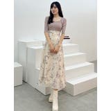 ボレロレイヤード風ニットドッキングワンピース | MERCURYDUO | 詳細画像24 