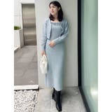 ラメシャギーカーデセットキャミニットワンピース | MERCURYDUO | 詳細画像10 