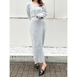 ラメシャギーカーデセットキャミニットワンピース | MERCURYDUO | 詳細画像15 