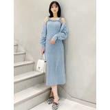 ラメシャギーカーデセットキャミニットワンピース | MERCURYDUO | 詳細画像39 