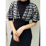 チェックジャカードドッキングニットワンピース | MERCURYDUO | 詳細画像19