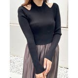 2WAYチュールニットドッキングワンピース | MERCURYDUO | 詳細画像15 