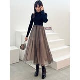 2WAYチュールニットドッキングワンピース | MERCURYDUO | 詳細画像27 