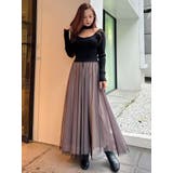 2WAYチュールニットドッキングワンピース | MERCURYDUO | 詳細画像36 