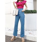 ハイウエストストレートストレッチデニム | MERCURYDUO | 詳細画像14 