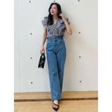 ハイウエストストレートストレッチデニム | MERCURYDUO | 詳細画像2 