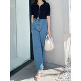 ハイウエストストレートストレッチデニム | MERCURYDUO | 詳細画像23 