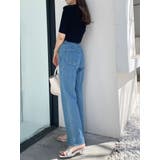 ハイウエストストレートストレッチデニム | MERCURYDUO | 詳細画像24 