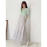 スパンコールレーススカート | MERCURYDUO | 詳細画像11