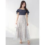 スパンコールレーススカート | MERCURYDUO | 詳細画像16