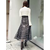 スパンコールレーススカート | MERCURYDUO | 詳細画像19