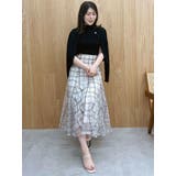 スパンコールレーススカート | MERCURYDUO | 詳細画像28