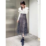 スパンコールレーススカート | MERCURYDUO | 詳細画像29