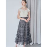 スパンコールレーススカート | MERCURYDUO | 詳細画像3