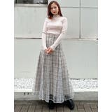 スパンコールレーススカート | MERCURYDUO | 詳細画像33