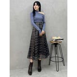 スパンコールレーススカート | MERCURYDUO | 詳細画像39