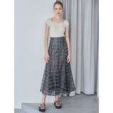 スパンコールレーススカート | MERCURYDUO | 詳細画像4