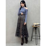 スパンコールレーススカート | MERCURYDUO | 詳細画像40