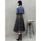 スパンコールレーススカート | MERCURYDUO | 詳細画像41