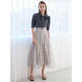 スパンコールレーススカート | MERCURYDUO | 詳細画像7