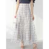 アイボリー | スパンコールレーススカート | MERCURYDUO