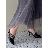 ポインテッドストラップミュール | MERCURYDUO | 詳細画像1 