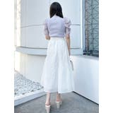 2WAY異素材パフスリーブカットアウトニット | MERCURYDUO | 詳細画像16