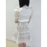 2WAY異素材パフスリーブカットアウトニット | MERCURYDUO | 詳細画像23