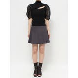 2WAY異素材パフスリーブカットアウトニット | MERCURYDUO | 詳細画像38