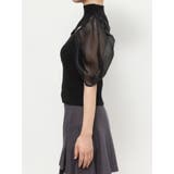 2WAY異素材パフスリーブカットアウトニット | MERCURYDUO | 詳細画像46