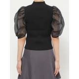 2WAY異素材パフスリーブカットアウトニット | MERCURYDUO | 詳細画像47